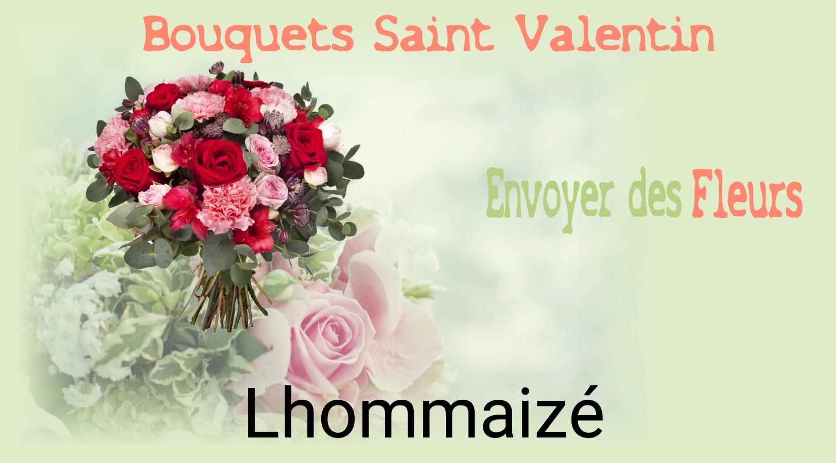 Roses de Saint-Valentin livrées à Lhommaizé